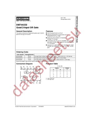 DM74AS32SJX datasheet  